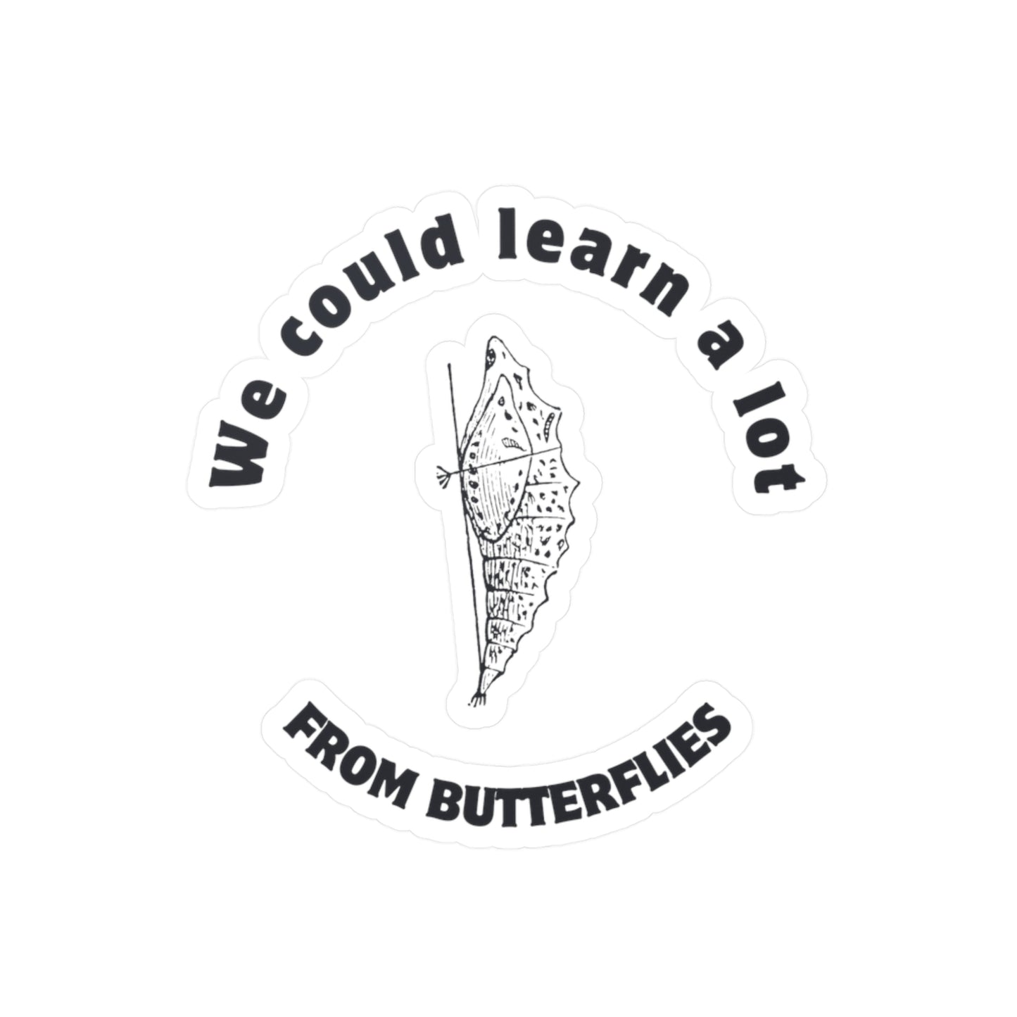 Metamorphasis Vinyl Sticker