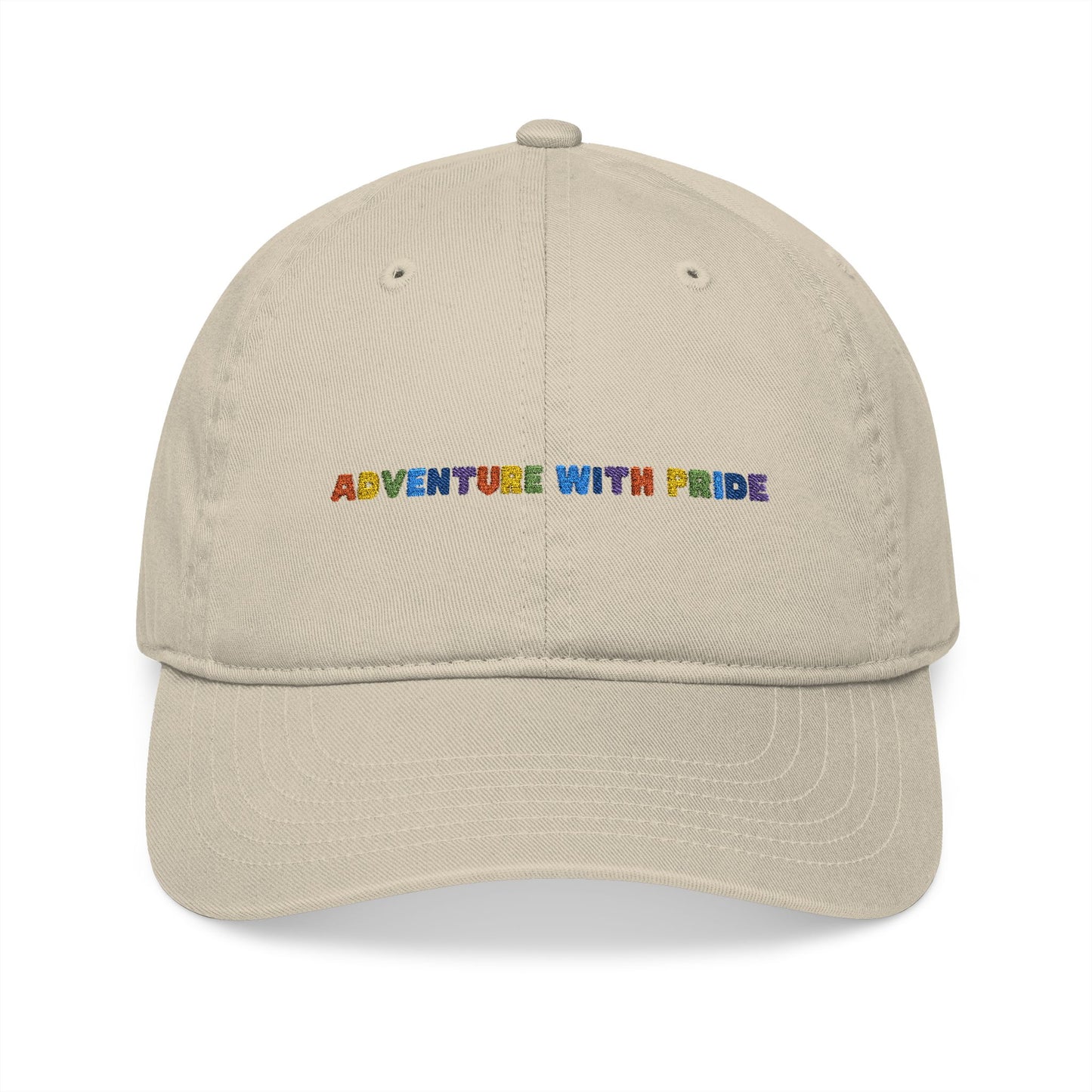 Adventure with Pride Organic Baseball Cap