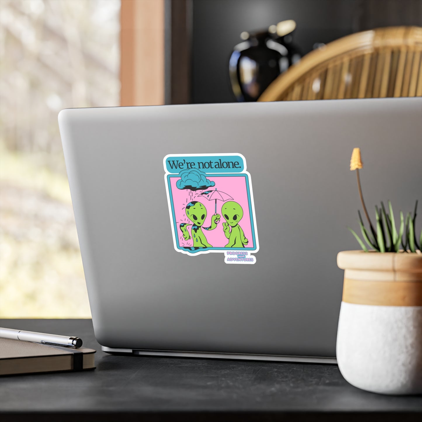 Not Alone Vinyl Sticker