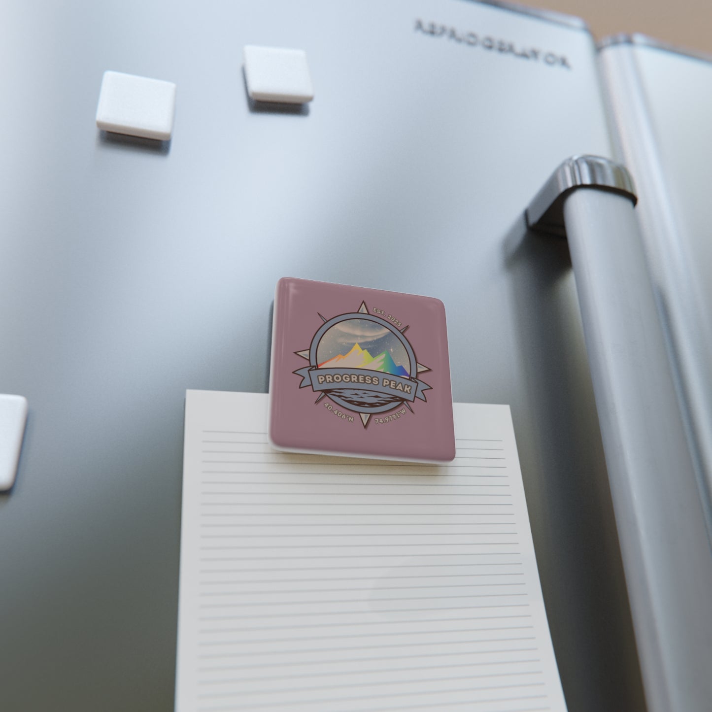 Progress Peak Porcelain Magnet