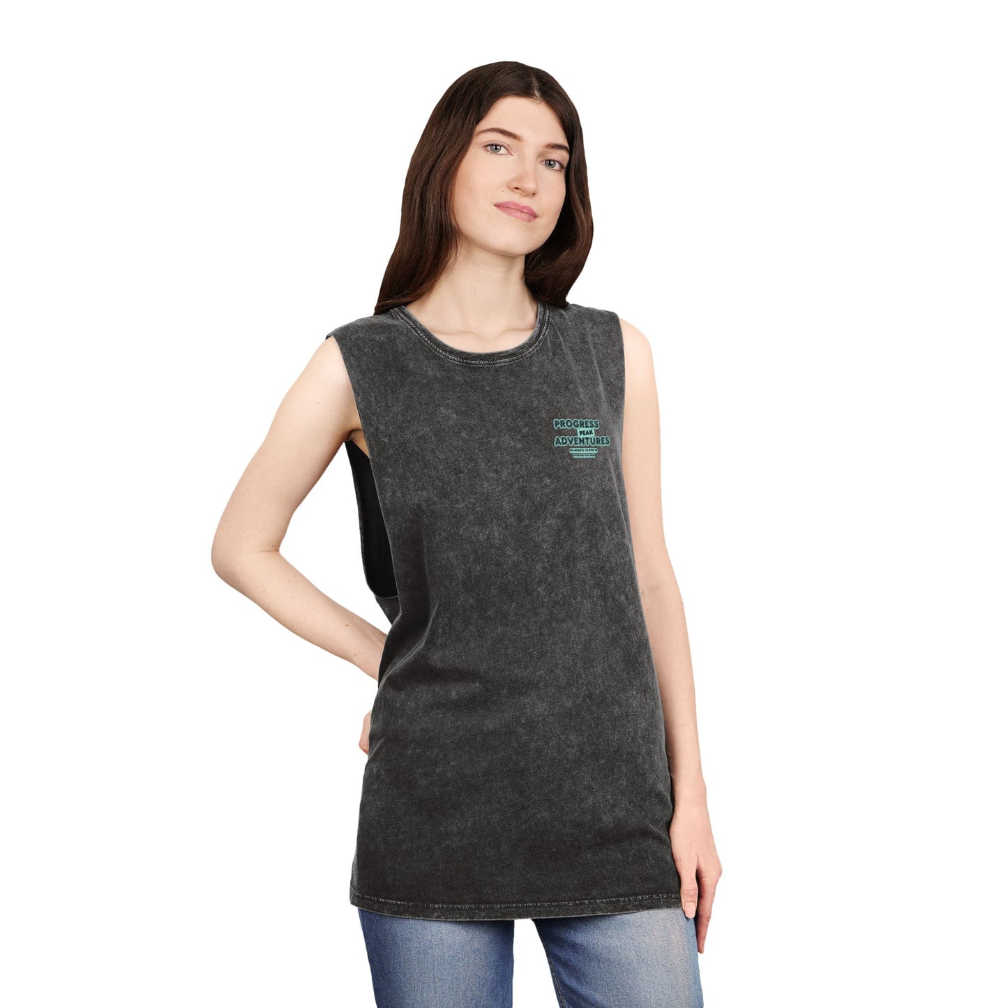 Tender, Tough, Trans | Stonewash Tank Top (Unisex)