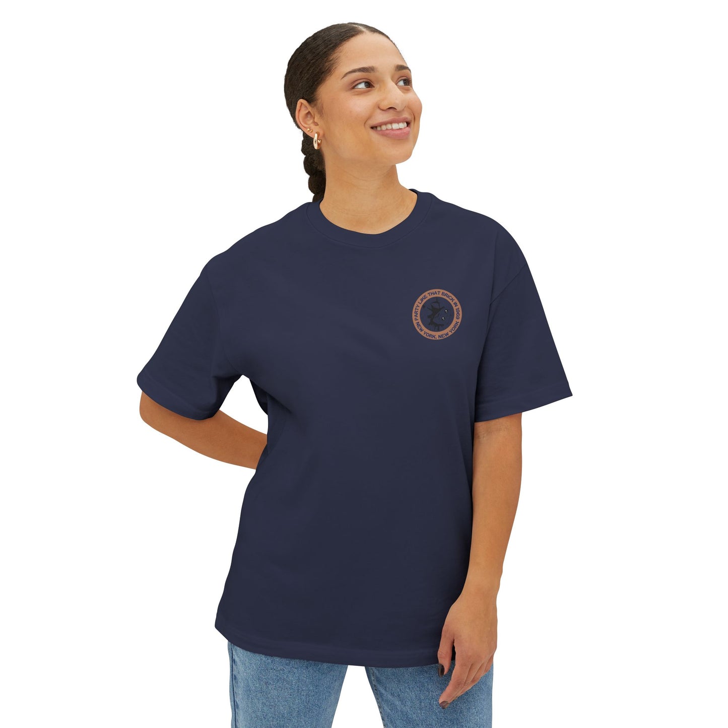 Brick Party 1969 | Oversized Boxy Tee (Unisex)