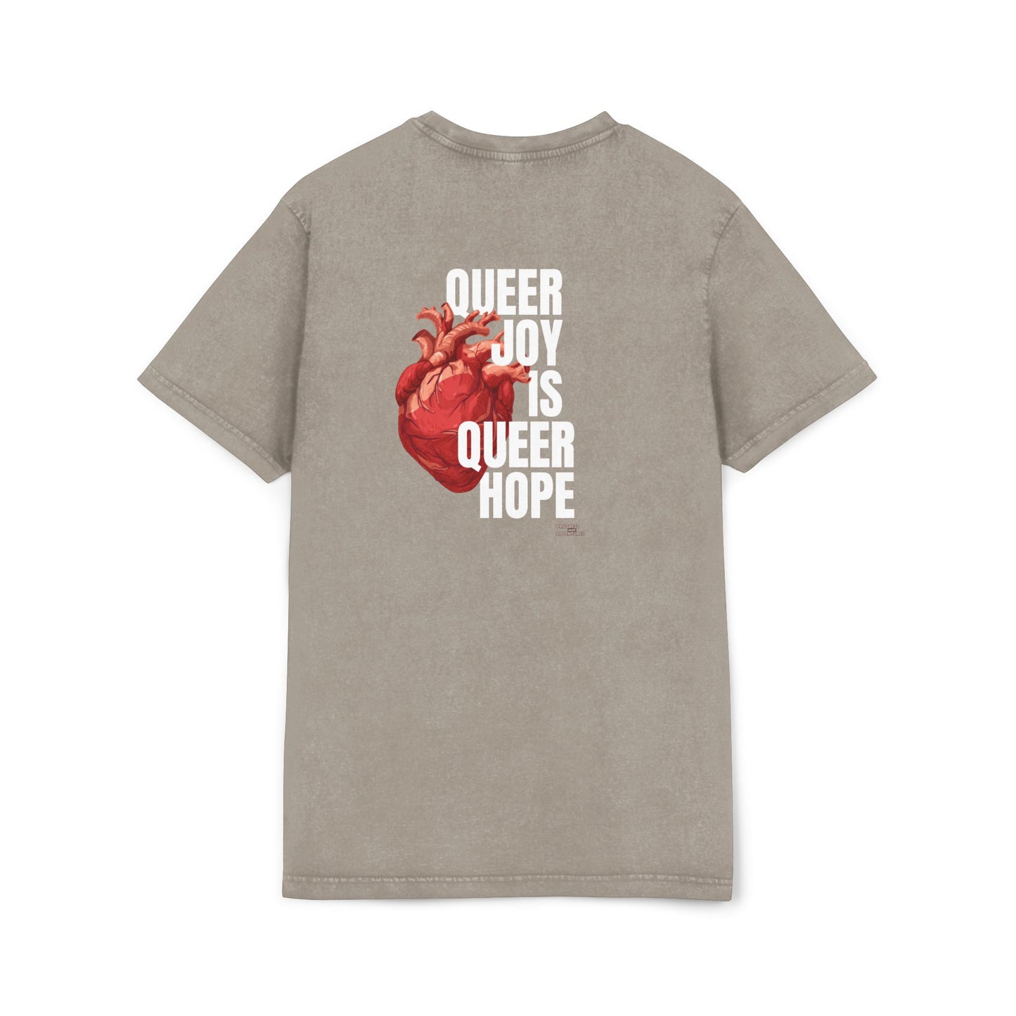 Queer Joy | Queer Hope (Unisex, Acid Washed)