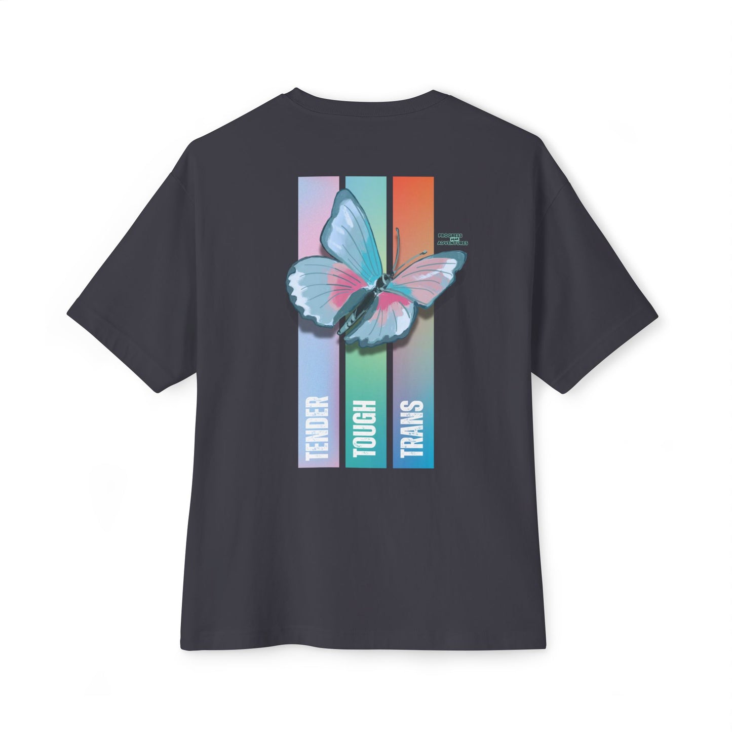 Tender, Tough, Trans | Oversized Boxy Tee (Unisex)