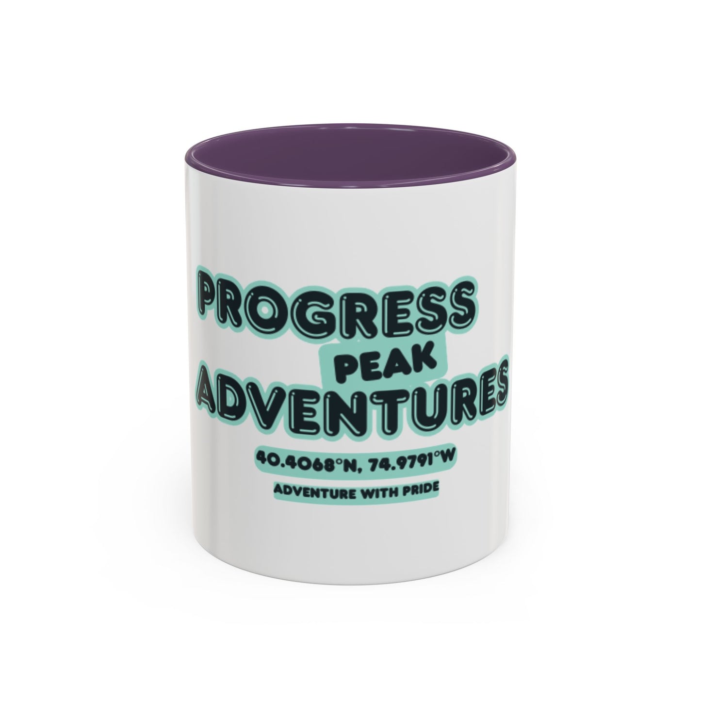 Progress Peak Adventures Coffee Mug