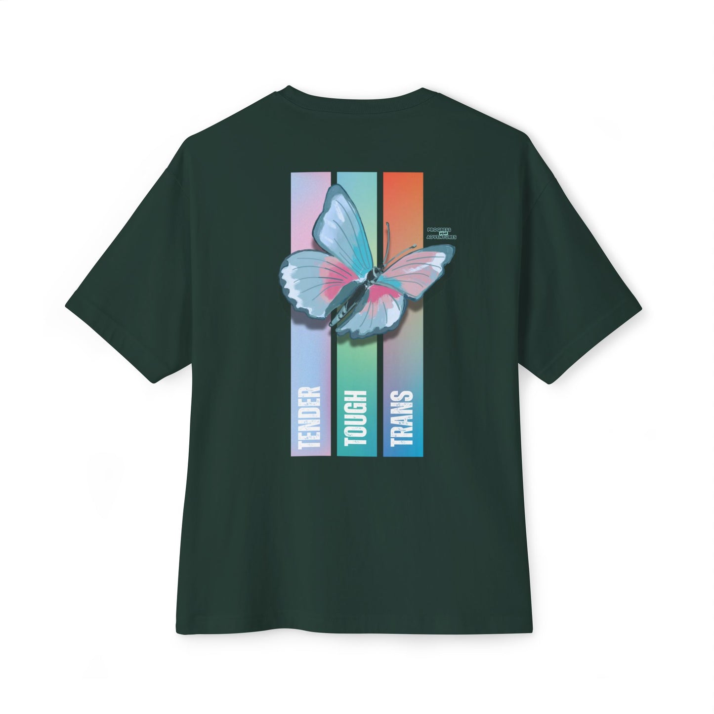Tender, Tough, Trans | Oversized Boxy Tee (Unisex)