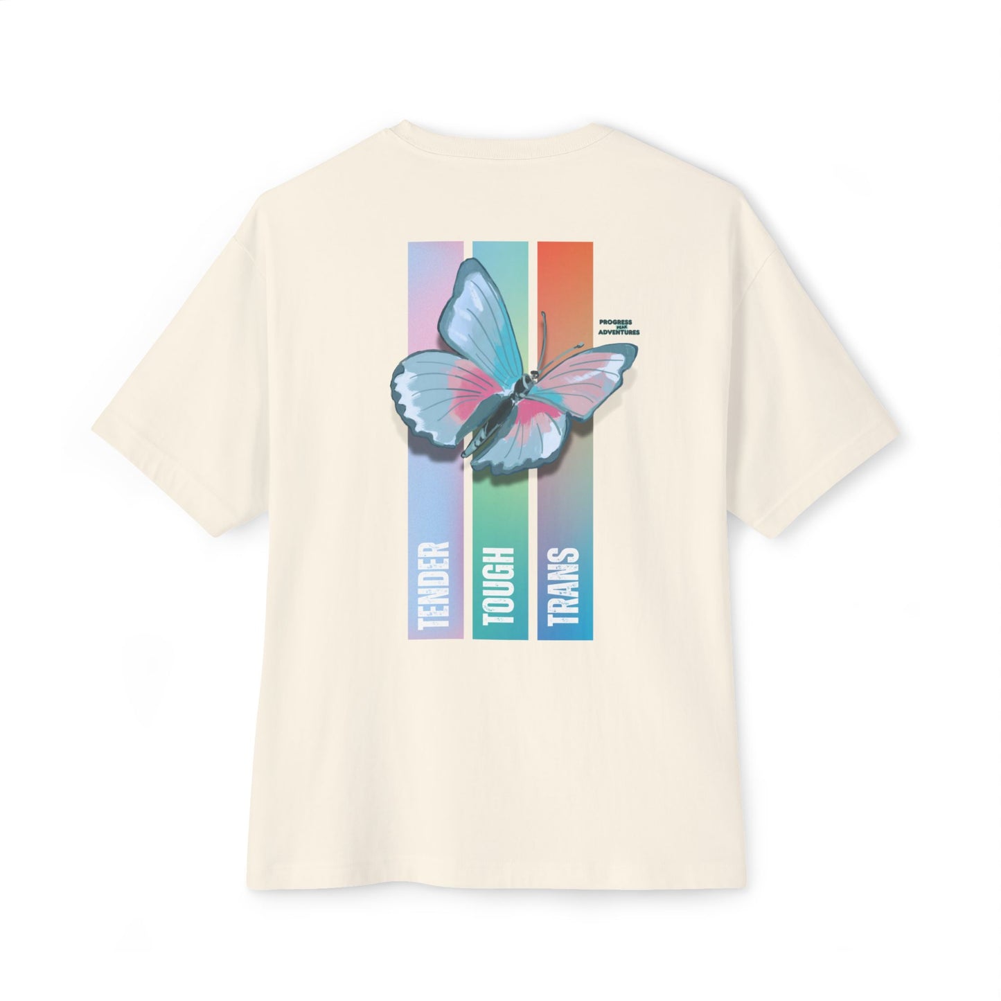 Tender, Tough, Trans | Oversized Boxy Tee (Unisex)