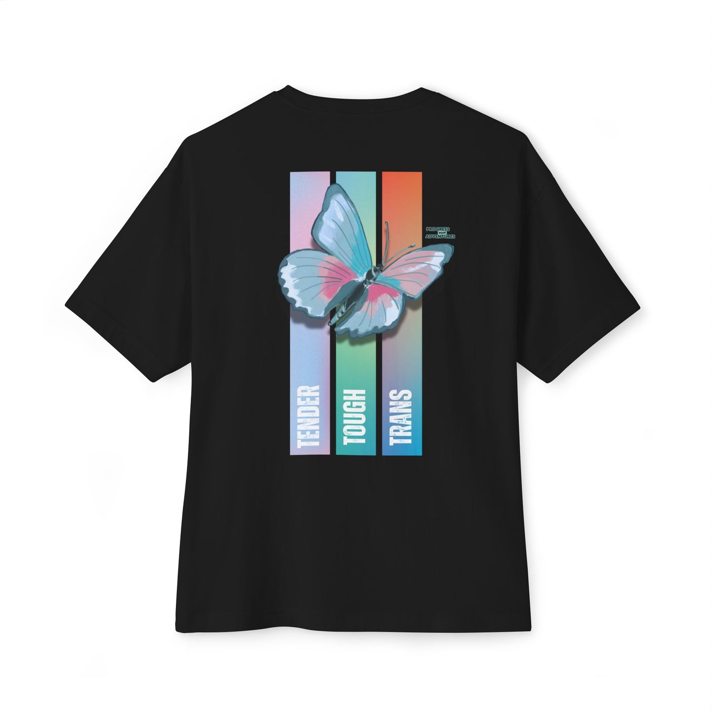 Tender, Tough, Trans | Oversized Boxy Tee (Unisex)