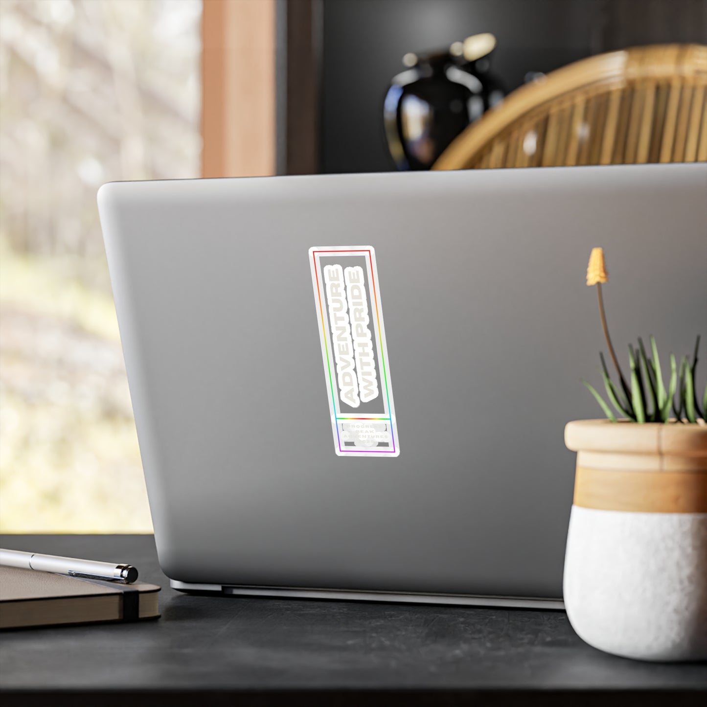 Adventure with Pride Vinyl Sticker