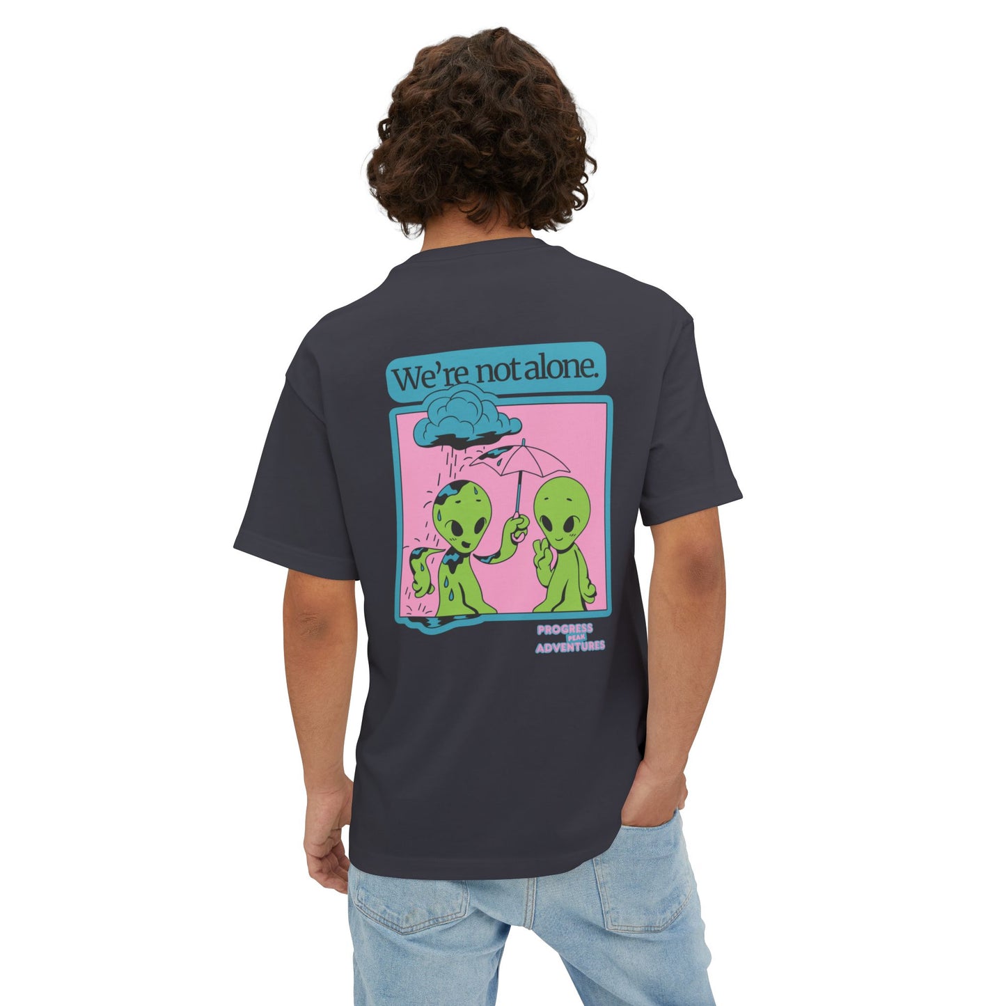 Not Alone | Oversized Boxy Tee (Unisex)