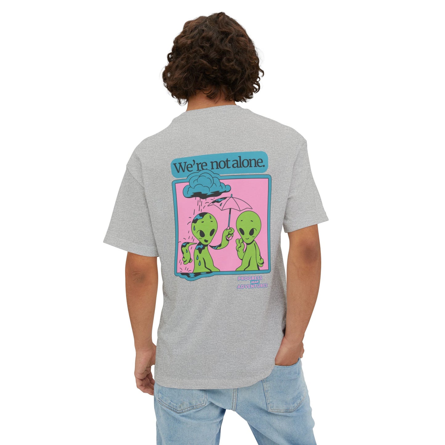 Not Alone | Oversized Boxy Tee (Unisex)