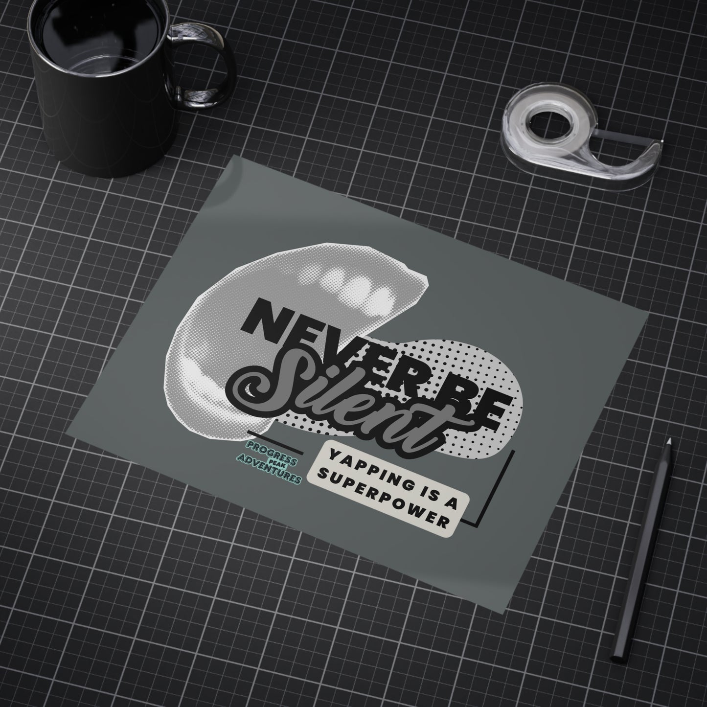 Keeping Yapping | Art Print