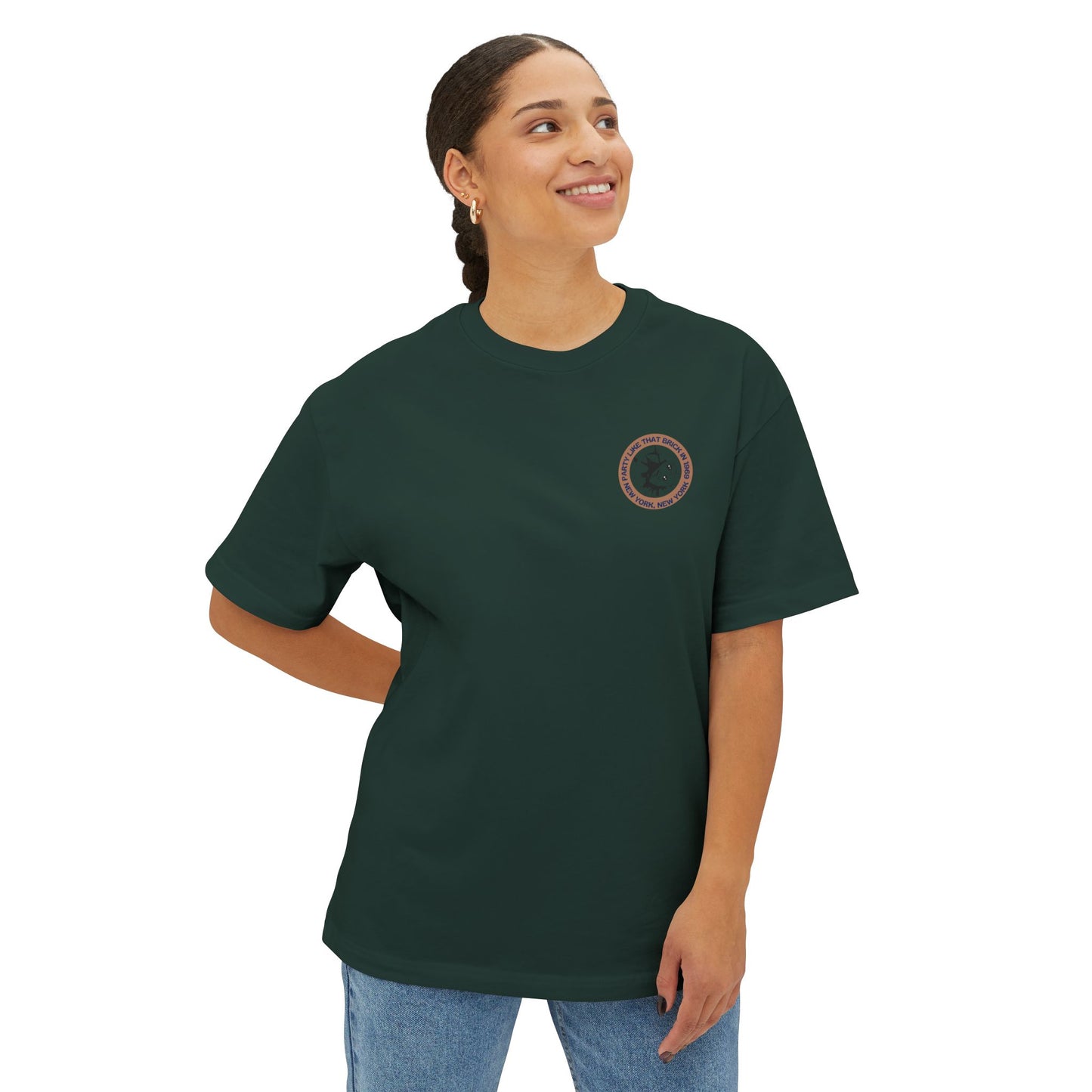 Brick Party 1969 | Oversized Boxy Tee (Unisex)