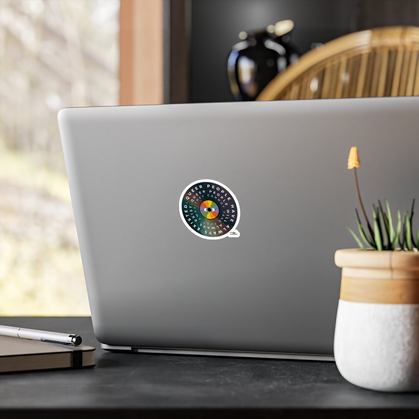 Existence Vinyl Sticker