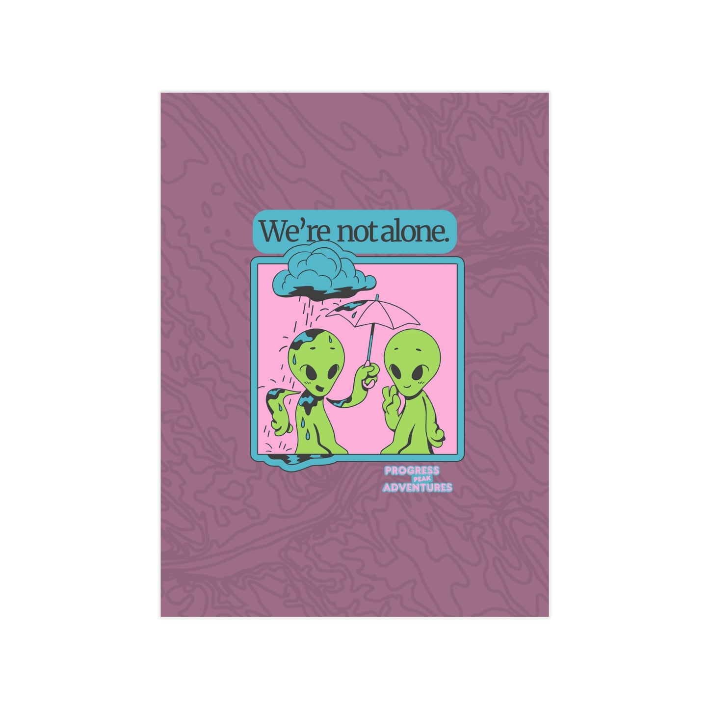 Not Alone | Art Print
