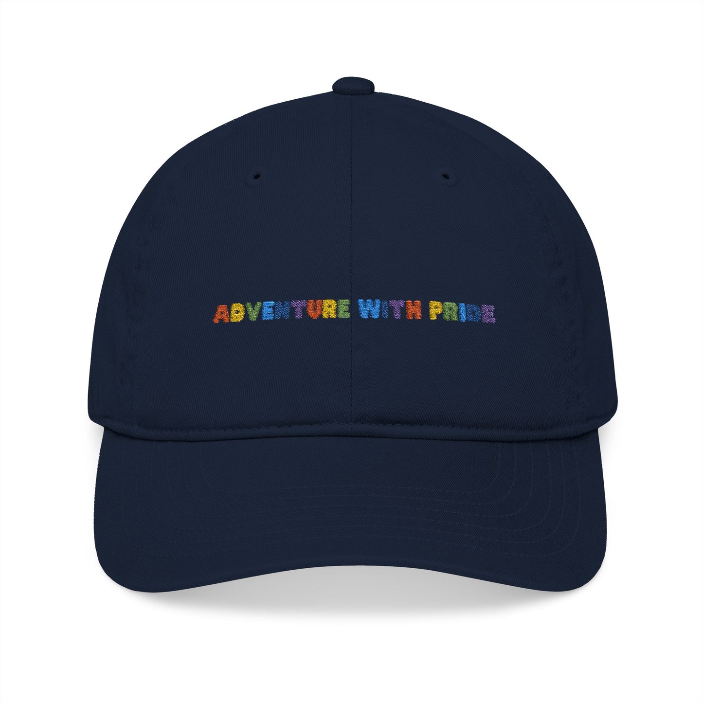 Adventure with Pride Organic Baseball Cap