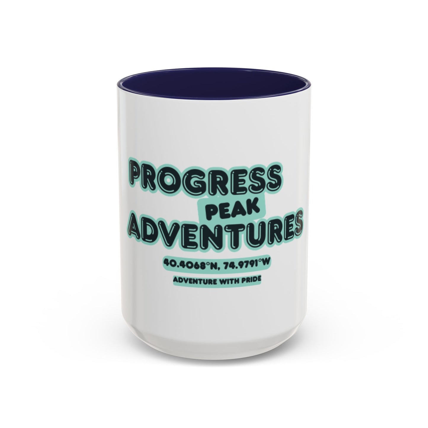Progress Peak Adventures Coffee Mug