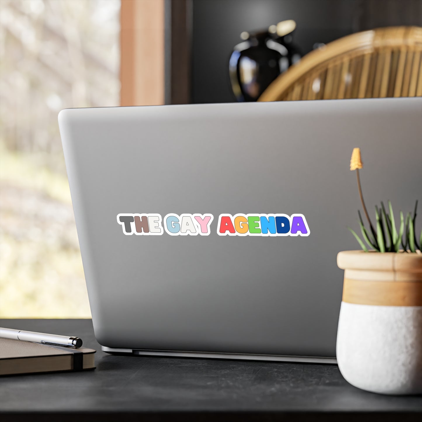 The Gay Agenda Vinyl Sticker